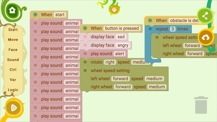 Roby Blockly screenshot-3