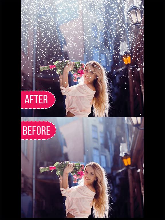 Screenshot #4 pour Snow Effect Photo Editor
