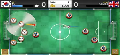 Fußball Stürmer König