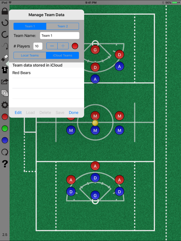 Screenshot #6 pour Lacrosse WhiteBoard