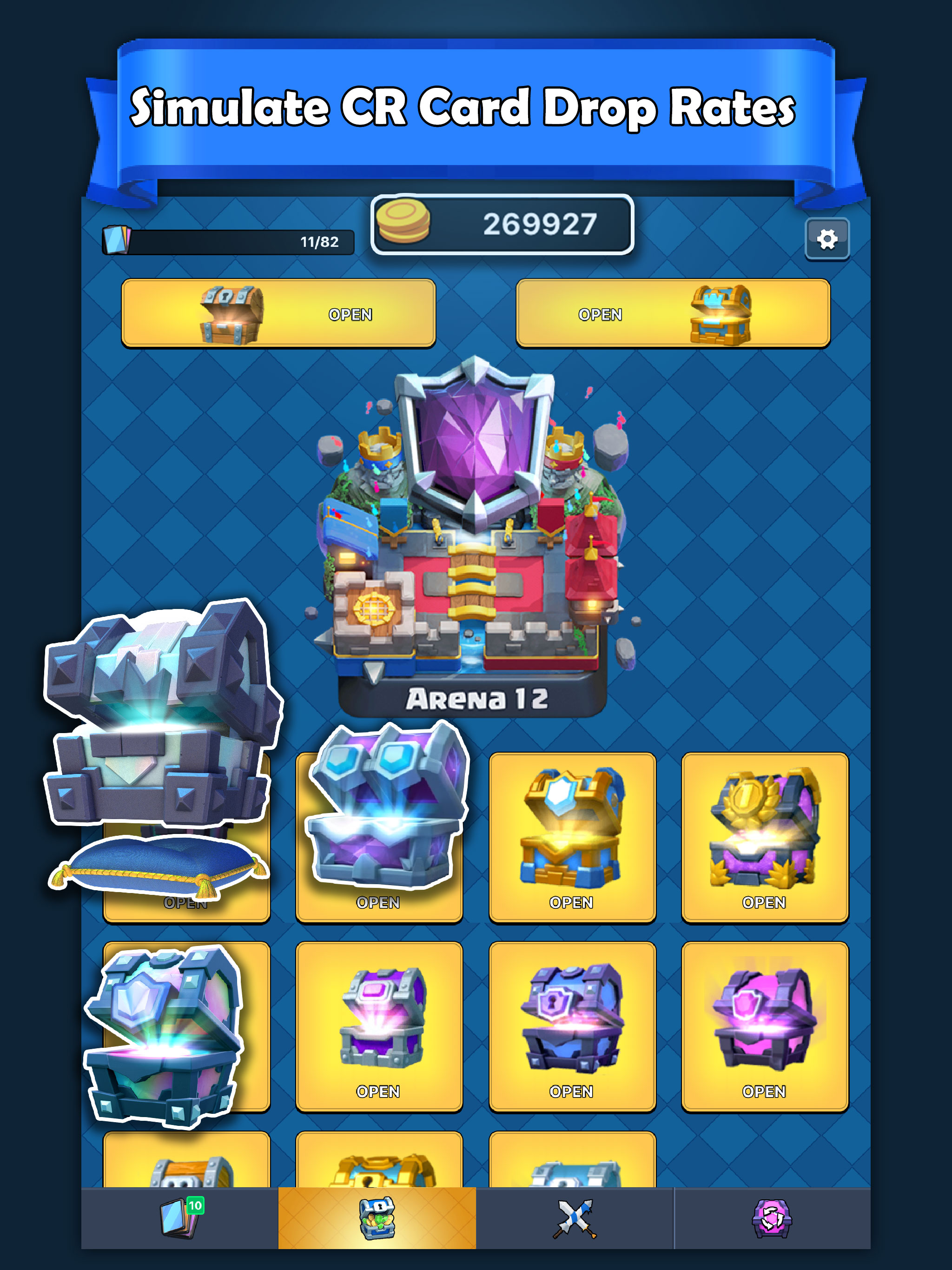 Chest Simulator & Tracker