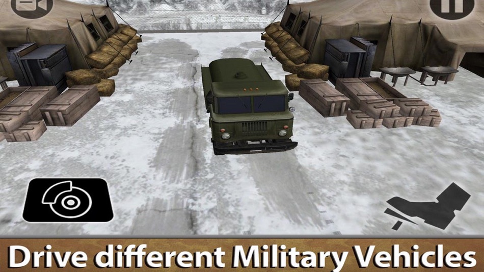 Driving ArmyTruck Hill Road - 1.0 - (iOS)