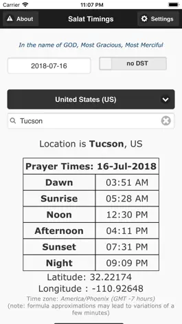 Game screenshot Contact Prayers (Salat) Times mod apk