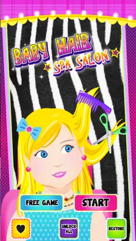 Game screenshot Baby Hair Spa Saloon Makeover mod apk