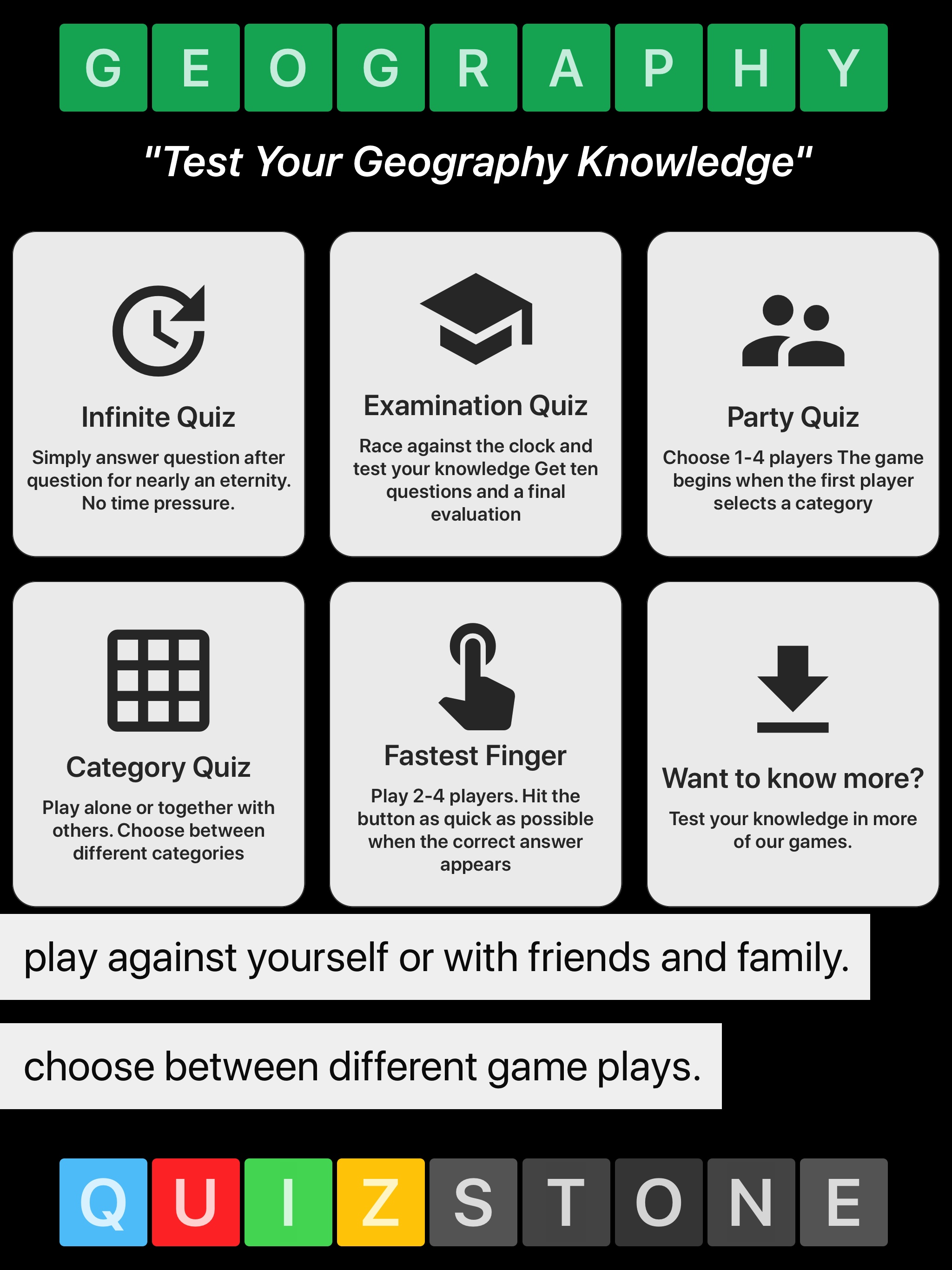 Geography Quiz - World Edition