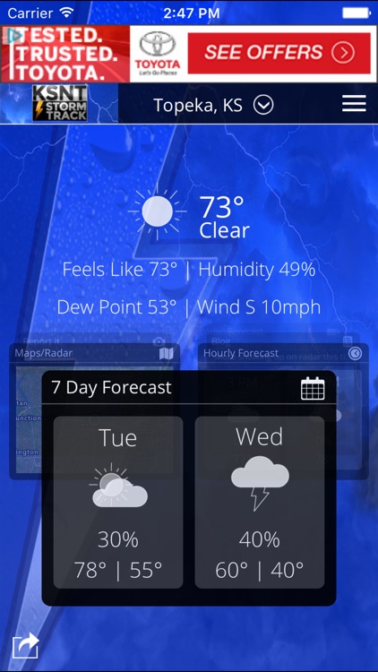 KSNT StormTrack