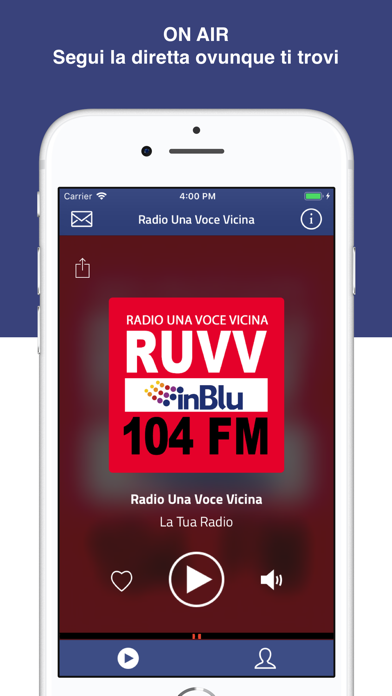 Radio Una Voce Vicina screenshot 2