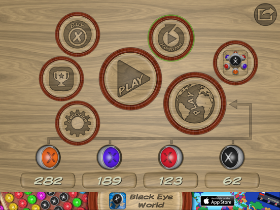 Black Eye World iPad screenshot 3 - Games app