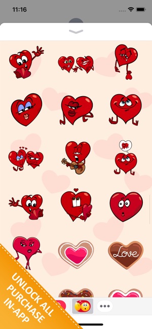 Adorable Couple Love Stickers(圖4)-速報App