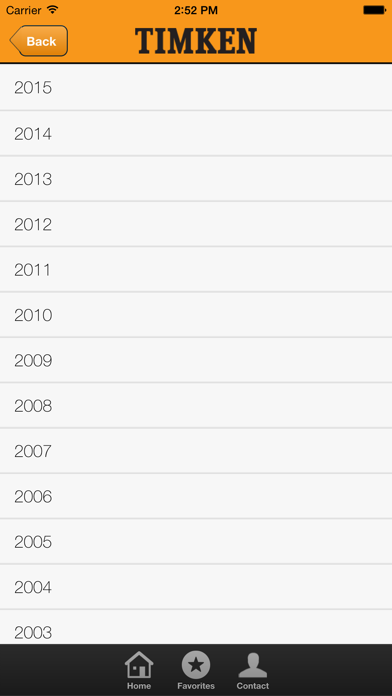 Screenshot #2 pour Timken Info