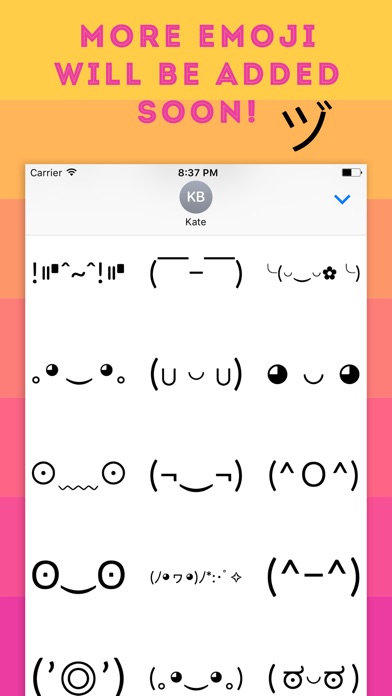 Kawaii Retro Emoji - Cute Pack screenshot 3