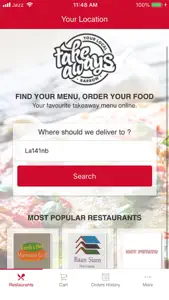 Takeaways Barrow Ordering App screenshot #2 for iPhone