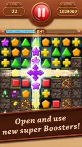 Wooden Match 3 - Puzzle Blast screenshot #2 for iPhone