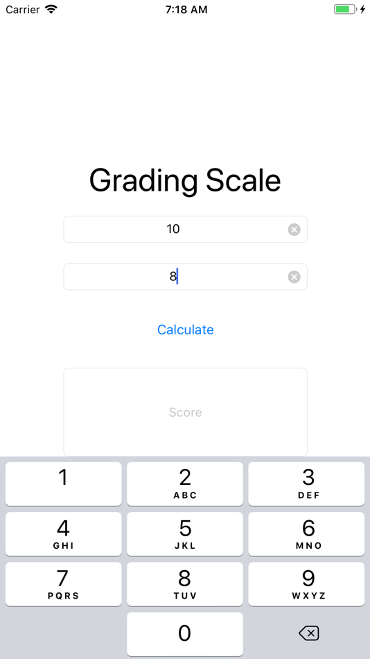 #2. GradingScale (iOS) Podle: Nady Analytics, LLC