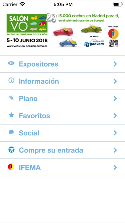 SALÓN VEHÍCULO DE OCASIÓN 2018