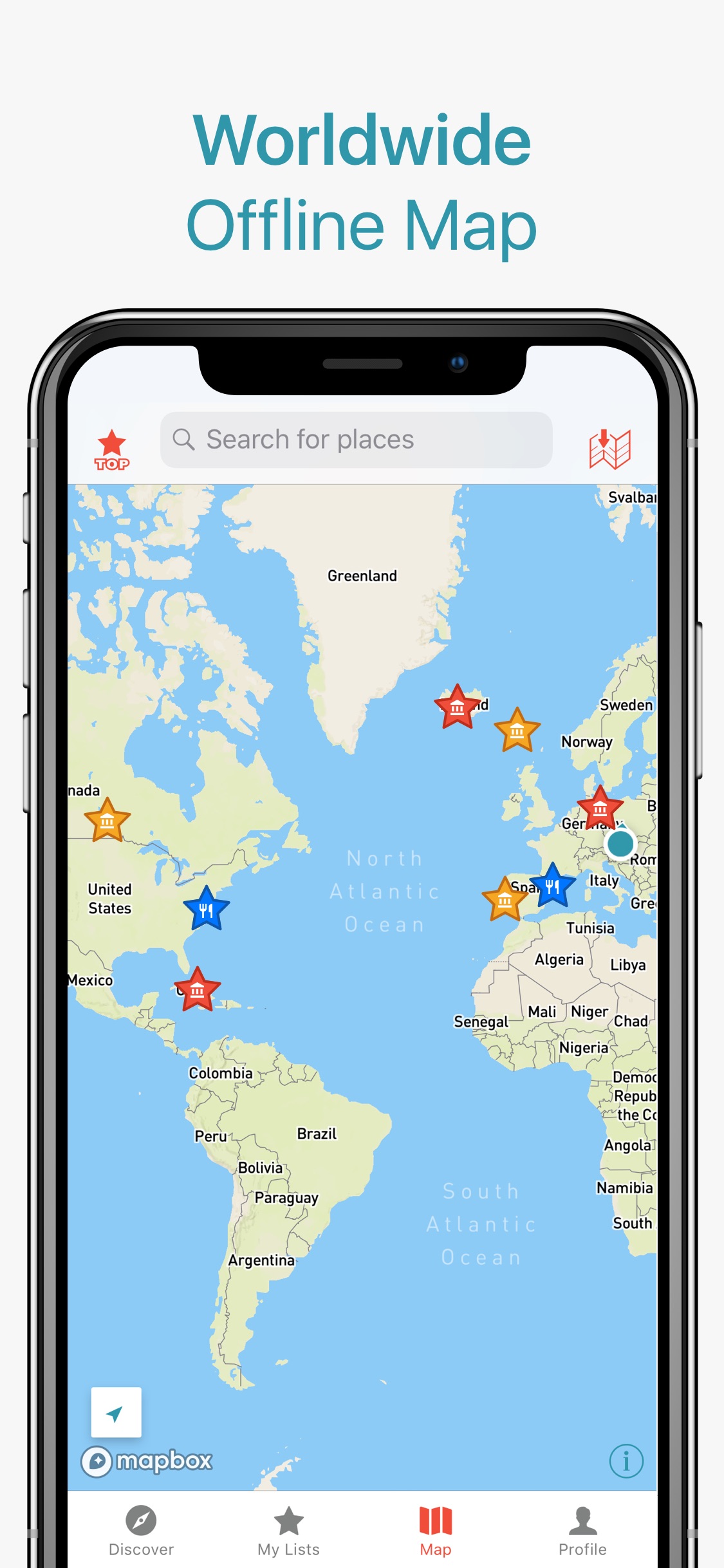 Screenshot do app CityMaps2Go Pro Offline Maps