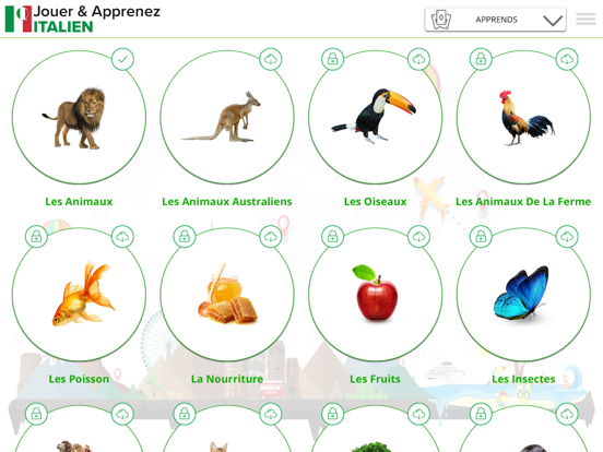 Screenshot #5 pour Jouer et apprendre l'italien