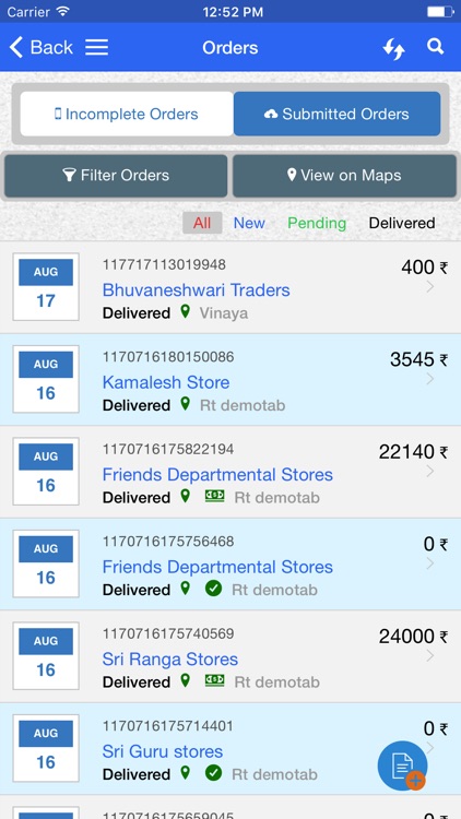 Trident Order Management App screenshot-4
