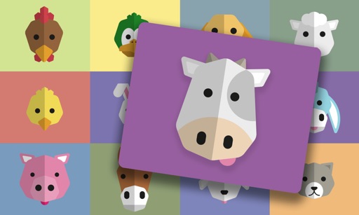 Farm Animals — See, hear & click the animals. For babies & kids aged 0-3 years. app icon