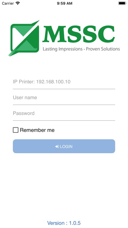 MSSC Smart-Jet Printer