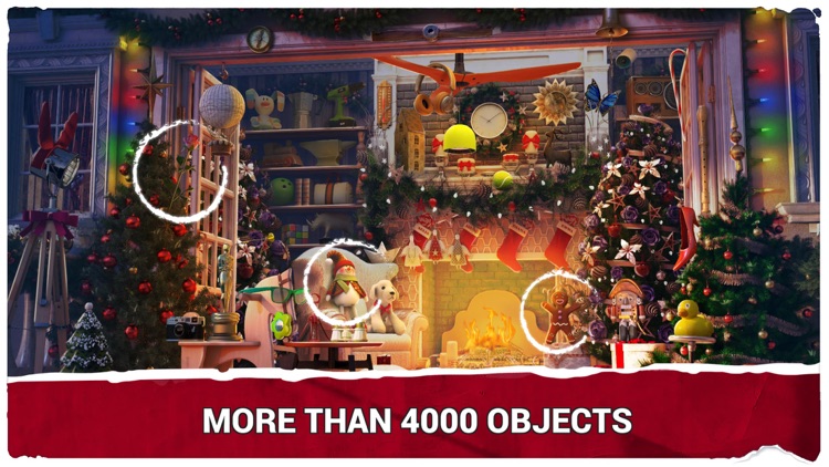 Hidden Objects Christmas Game