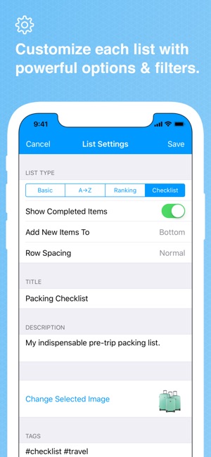 Ulisti - Make Lists & Rankings(圖5)-速報App