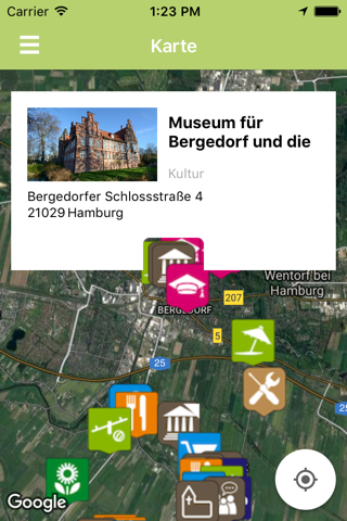 Bergedorf App screenshot 2