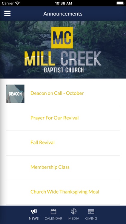 Mill Creek Baptist Church