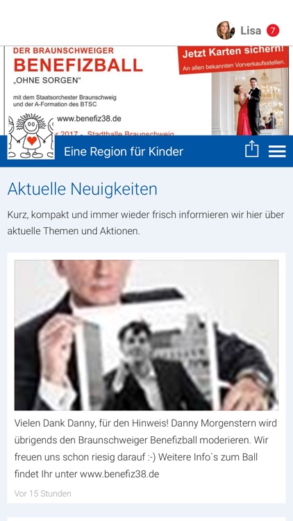 Eine Region für Kinder
