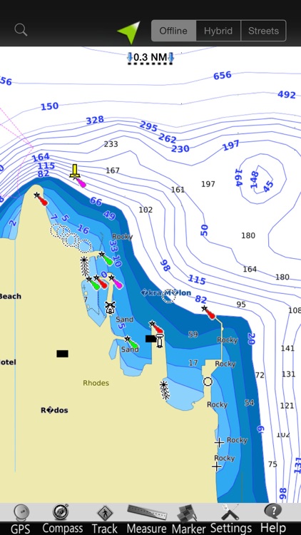 Aegean South Nautical Charts