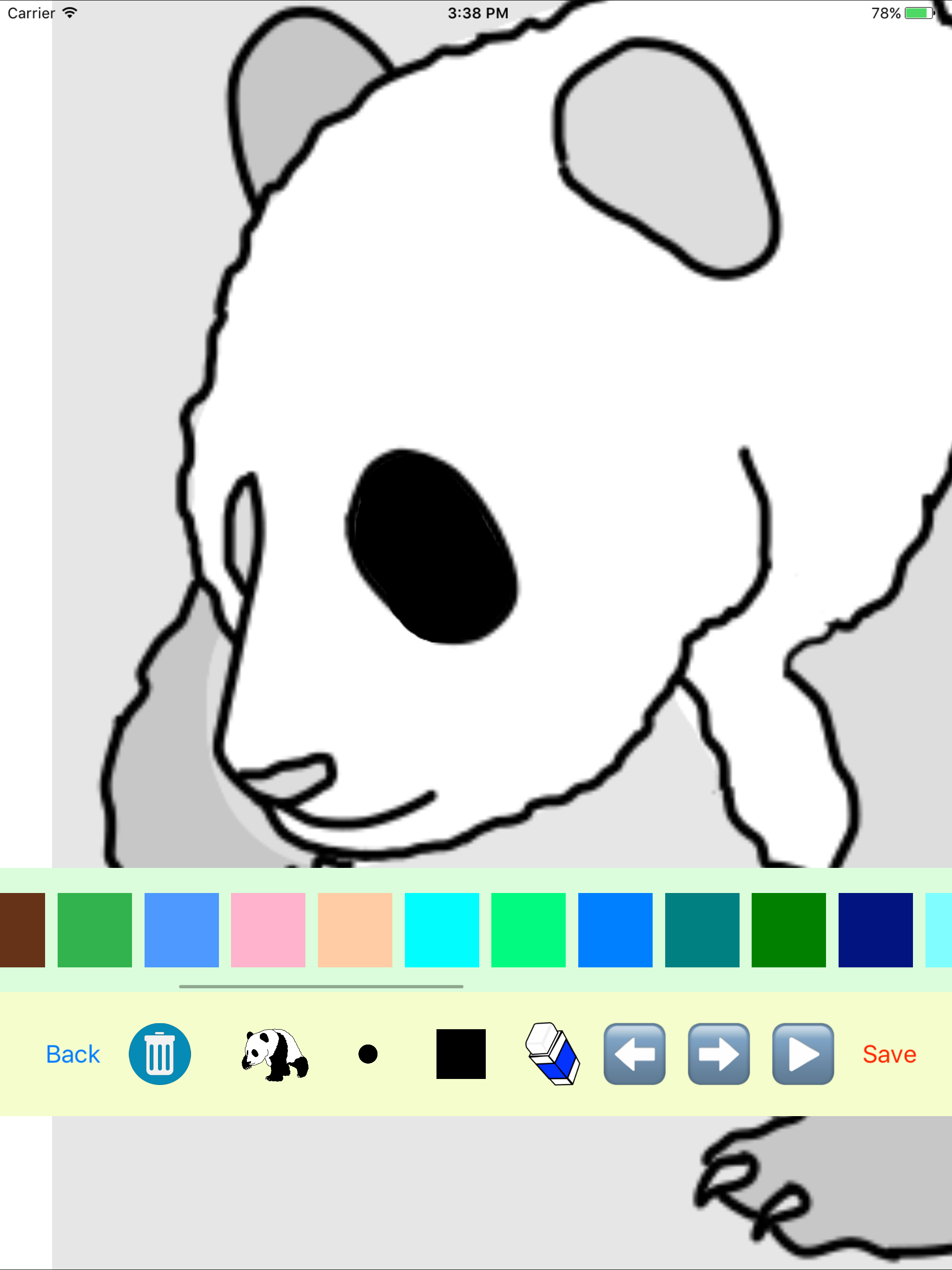 Zoo Animal Movin Coloring Book