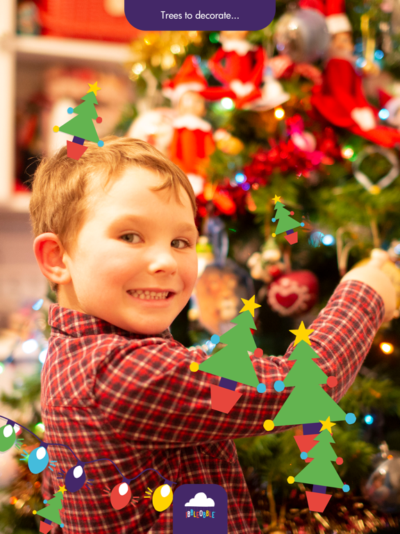 Ibbleobble Christmas Stickers iPad screenshot 6 - Photo & Video app