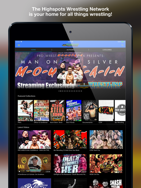 Screenshot #5 pour Highspots Wrestling Network