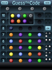 Guess the Code HD screenshot #1 for iPad