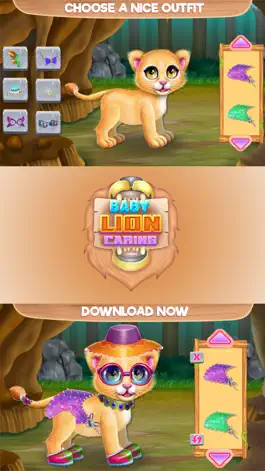 Game screenshot Baby Lion Caring hack