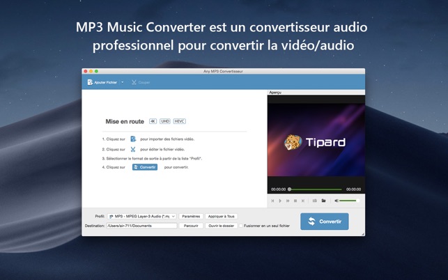 Any MP3 Convertisseur dans le Mac App Store