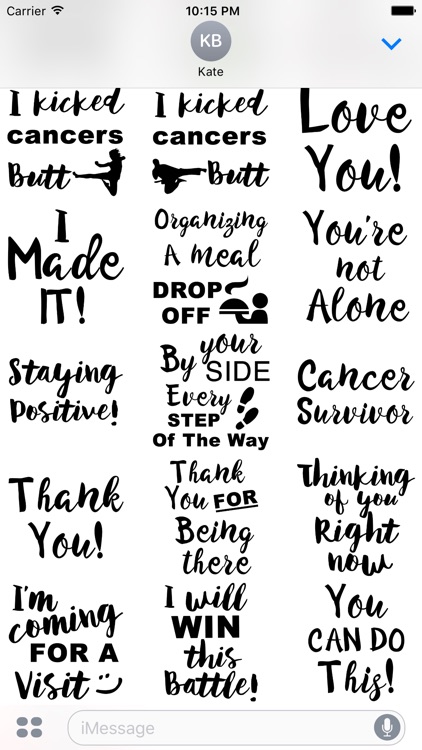 Sarcoma Cancer Stickers screenshot-4