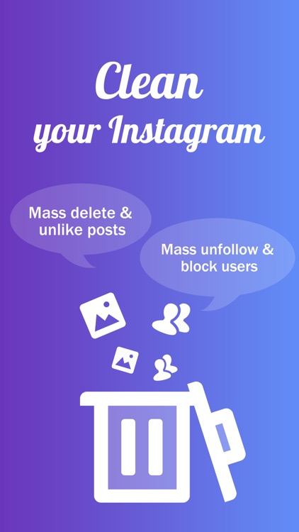 InstaClean - Cleaner for IG