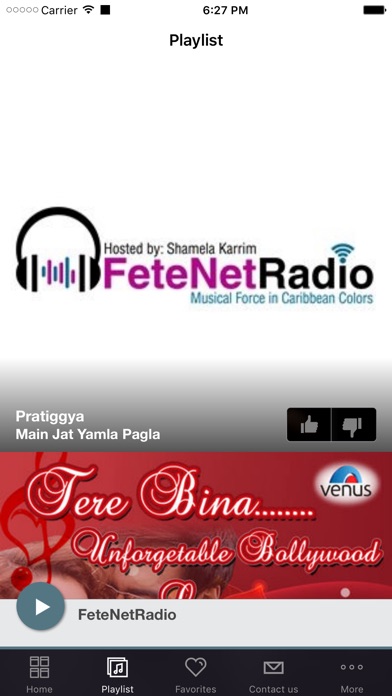 FeteNetRadio screenshot 2
