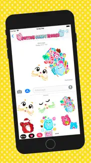 cotton candy mouse sticker iphone screenshot 2