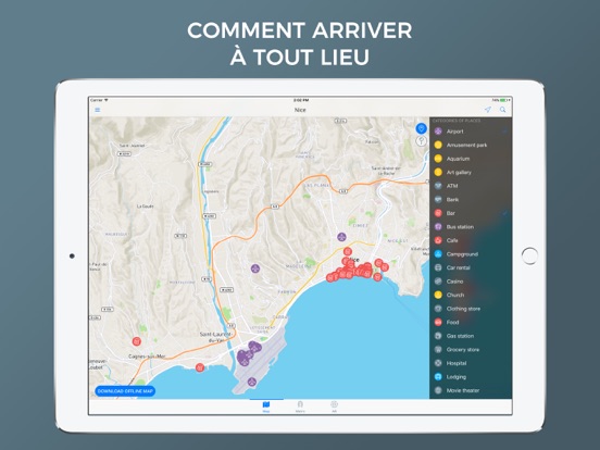 Screenshot #6 pour Cartes de la ville de Agréable