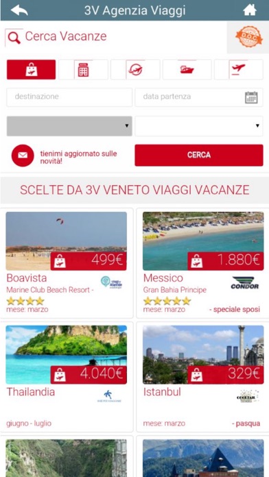 3V Veneto Viaggi Vacanze screenshot 4