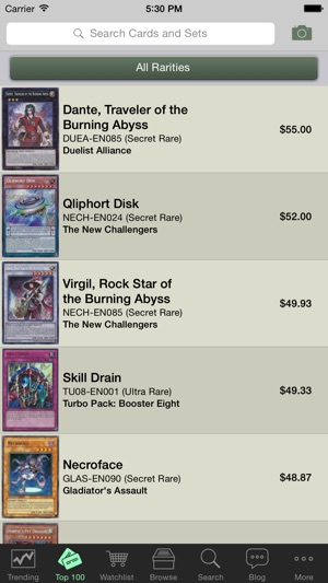 Card Prices: Yu-Gi-Oh Edition(圖4)-速報App