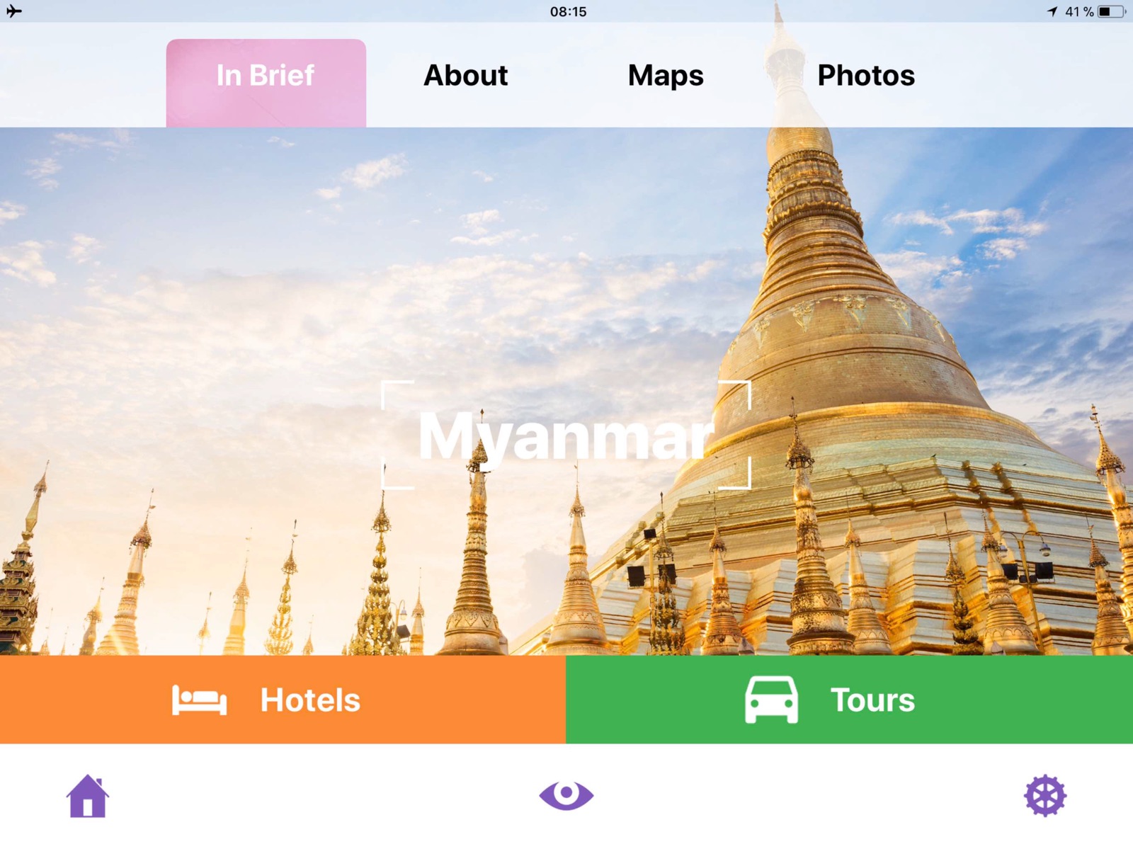 Myanmar Travel Guide Offline ipad screenshot 1