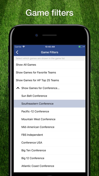 College Football Schedule NCAA screenshot-6