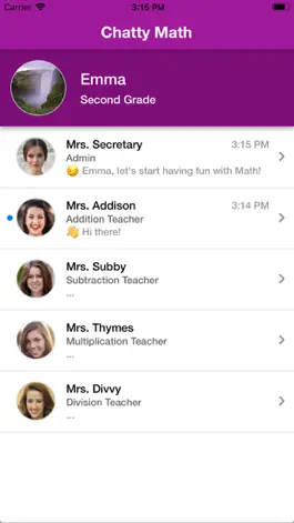 Game screenshot Chatty Math apk