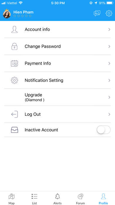 App screenshot