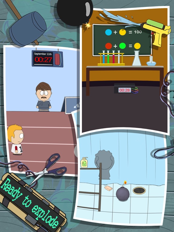 Bomb Escape:Tricky Challenge iPad screenshot