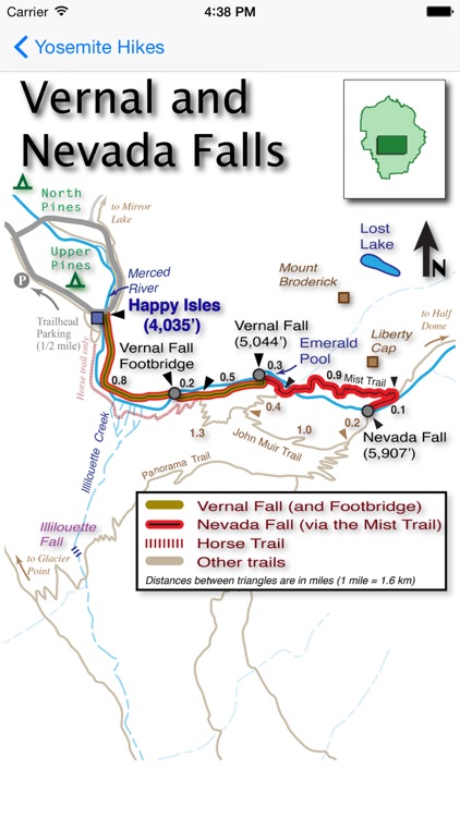 Hiking Yosemite National Park