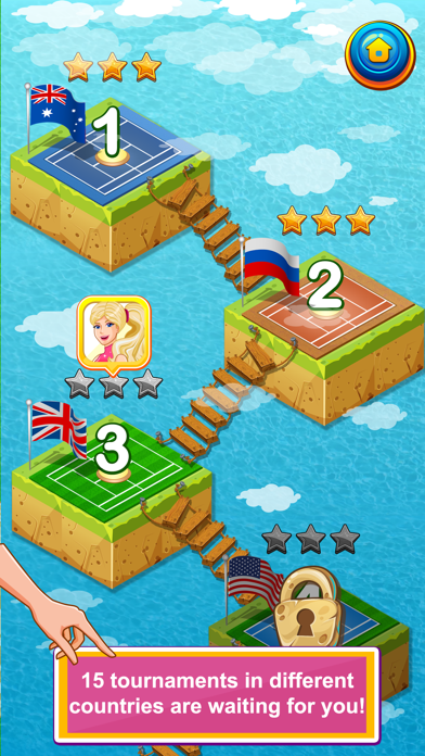 Screenshot #3 pour Amazing Princess Tennis Pro